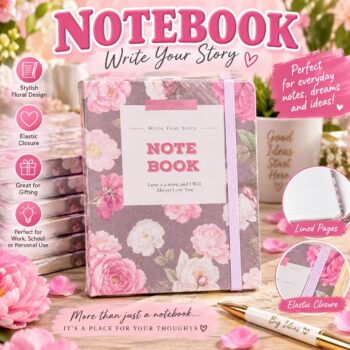 Floral Notebook